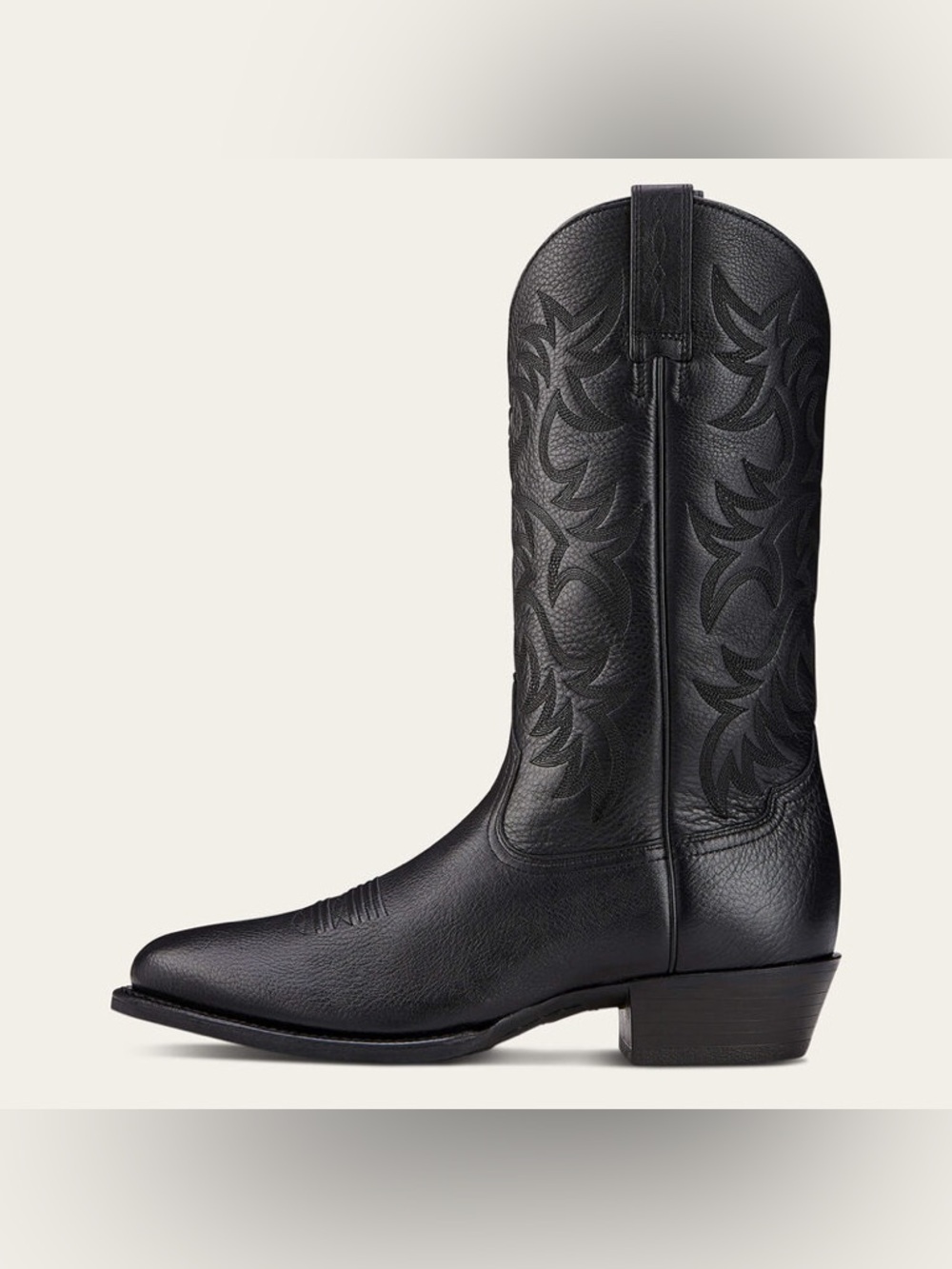 ARIAT MENS HERITAGE DEERTAN WESTERN PERFORMANCE BOOTS LEATHER COWBOY SIZE 14 - Picture 11 of 11